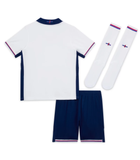 Conjunto Camisola Calções Meias Inglaterra Criança Pequena EURO 2024/2025 Principal