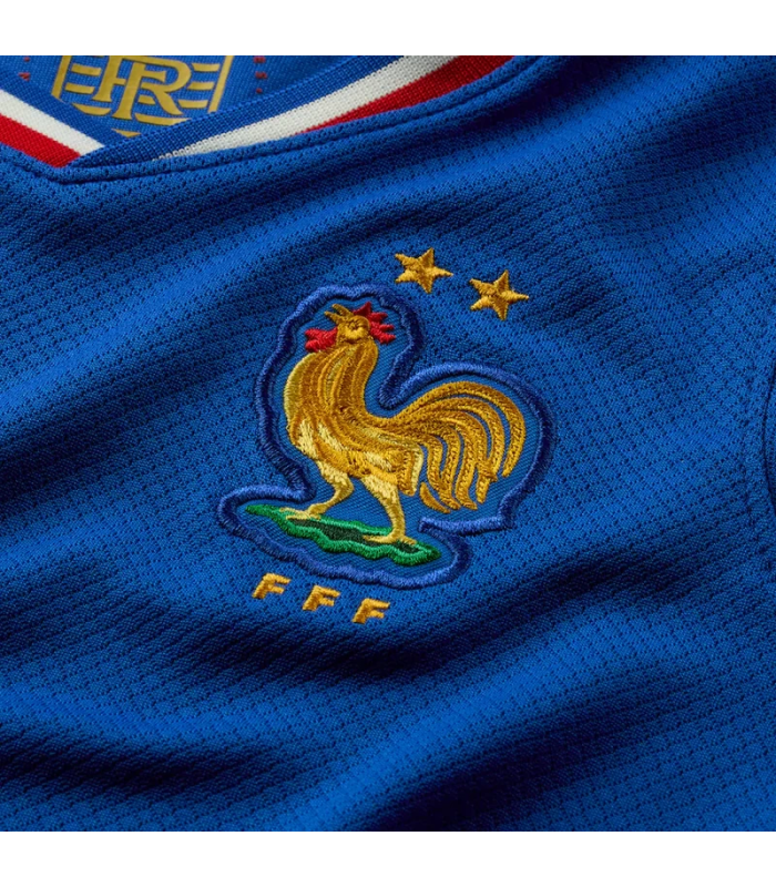 Conjunto Camisola Calções Meias França Criança Pequena EURO 2024/2025 Principal