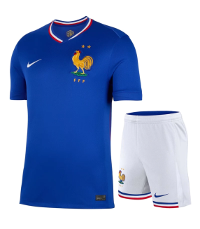 Conjunto França Camisa e Calção EURO 2024/2025 Principal