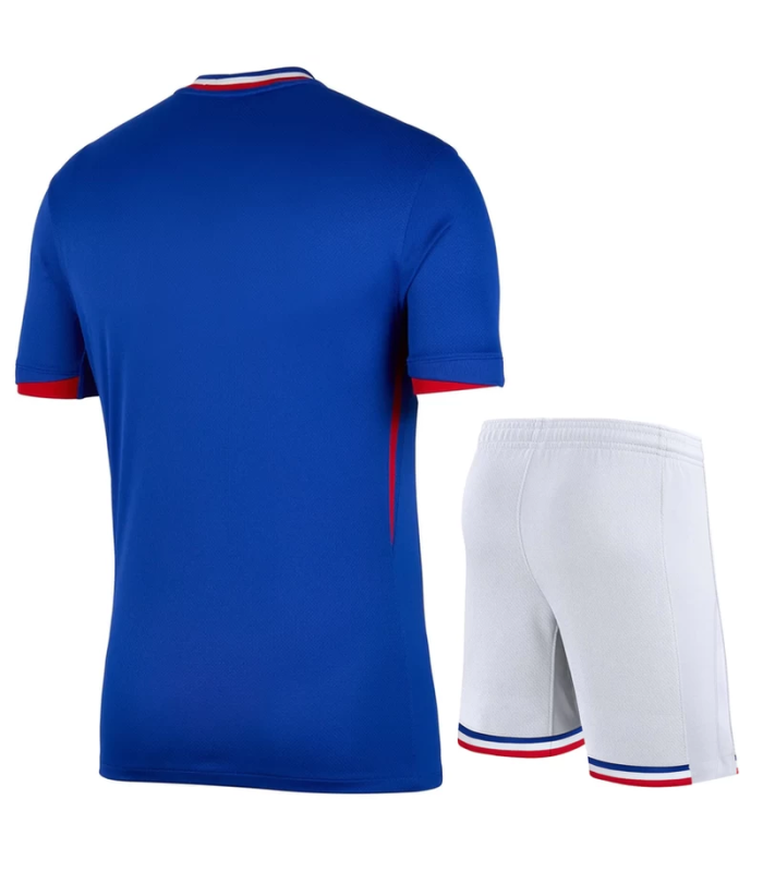 France Kids Kit EURO 2024/2025 Shirt Jersey Short Home