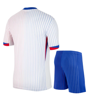 Kit Francia Maglia e Pantaloncini EURO 2024/2025 Away