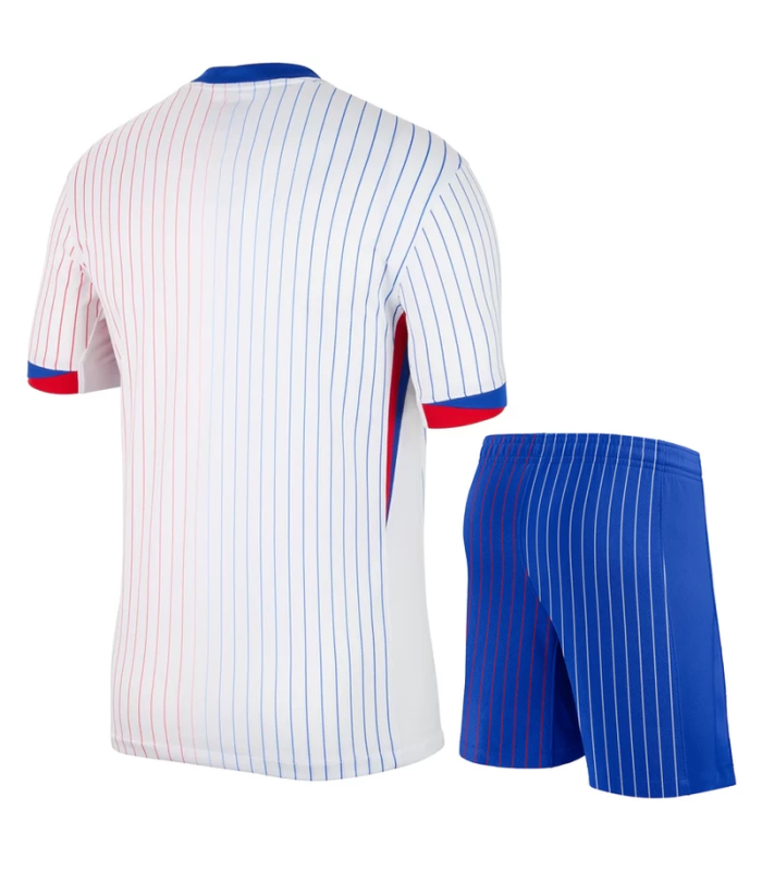 Ensemble Maillot Short Equipe de France EURO 2024/2025 Extérieur