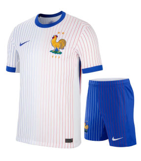 Ensemble Maillot Short Equipe de France EURO 2024/2025 Extérieur