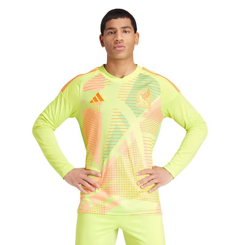 Maillot Gardien Mexique 2024/2025 Domicile Manches Longues  Maillot Gardien Mexique 2024/2025 Domicile Manches Longues