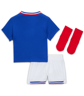 Conjunto Camisola Calções Meias França Bebé EURO 2024/2025 Principal