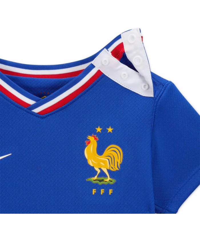 Conjunto Camisola Calções Meias França Bebé EURO 2024/2025 Principal