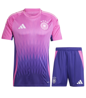 Kit Germania Maglia e Pantaloncini Bambino Ragazzo Junior EURO 2024/2025 Away