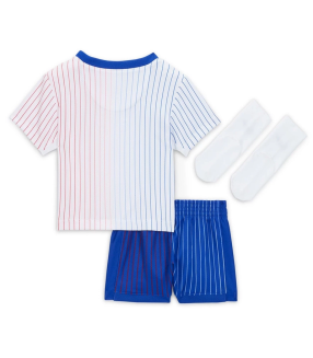 Ensemble Maillot Short Chaussettes Equipe de France Bébé EURO 2024/2025 Extérieur