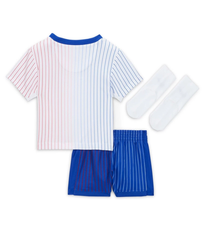 Kit Maglia Pantaloncini Calze Francia Bambino EURO 2024/2025 Away