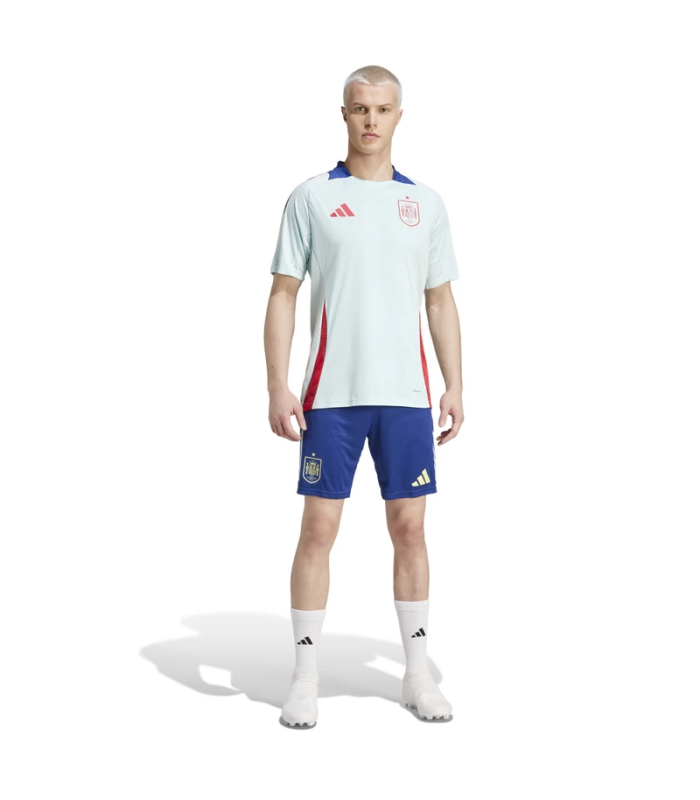 Conjunto Espanha Camisa e Calção EURO 2024/2025 Treino