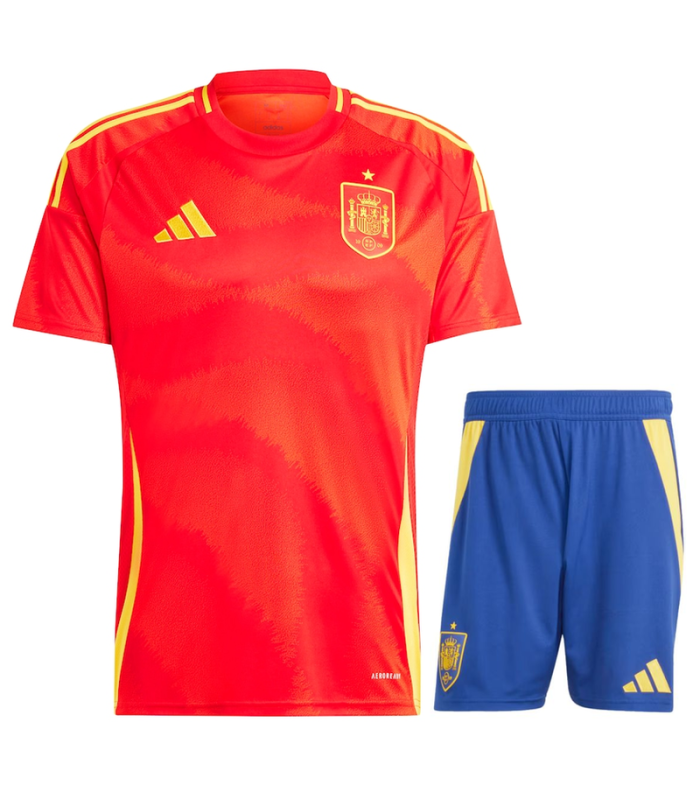 Spanje Tenue Korte Broek EURO 2024/2025 Thuis