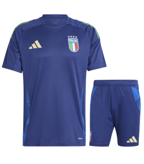 Conjunto Italia camiseta y Pantalón Corto EURO 2024/2025 Entrenamiento