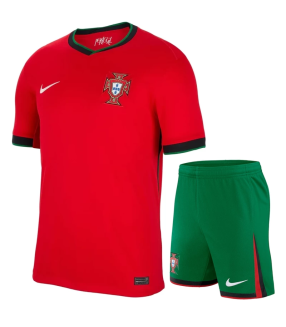 Conjunto Portugal camiseta y Pantalón Corto EURO 2024/2025 Primera