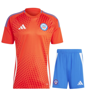 Conjunto Chile Camisa e Calção 2024/2025 Principal