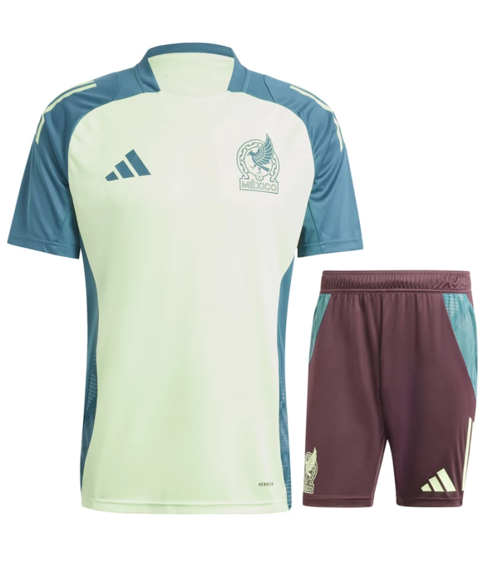 Conjunto México Camisa e Calção 2024/2025 Treino