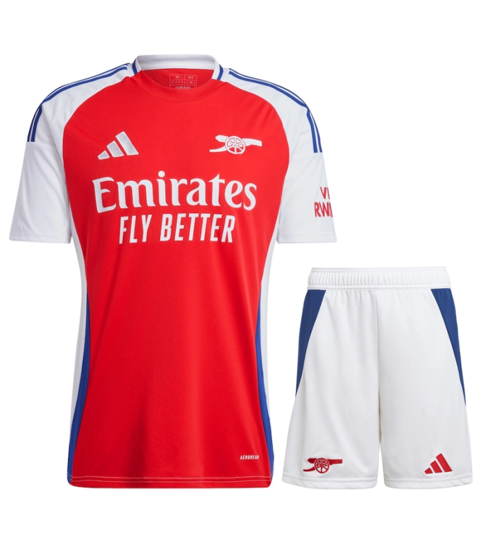 Conjunto Arsenal camiseta y Pantalón Corto 2024/2025 Primera