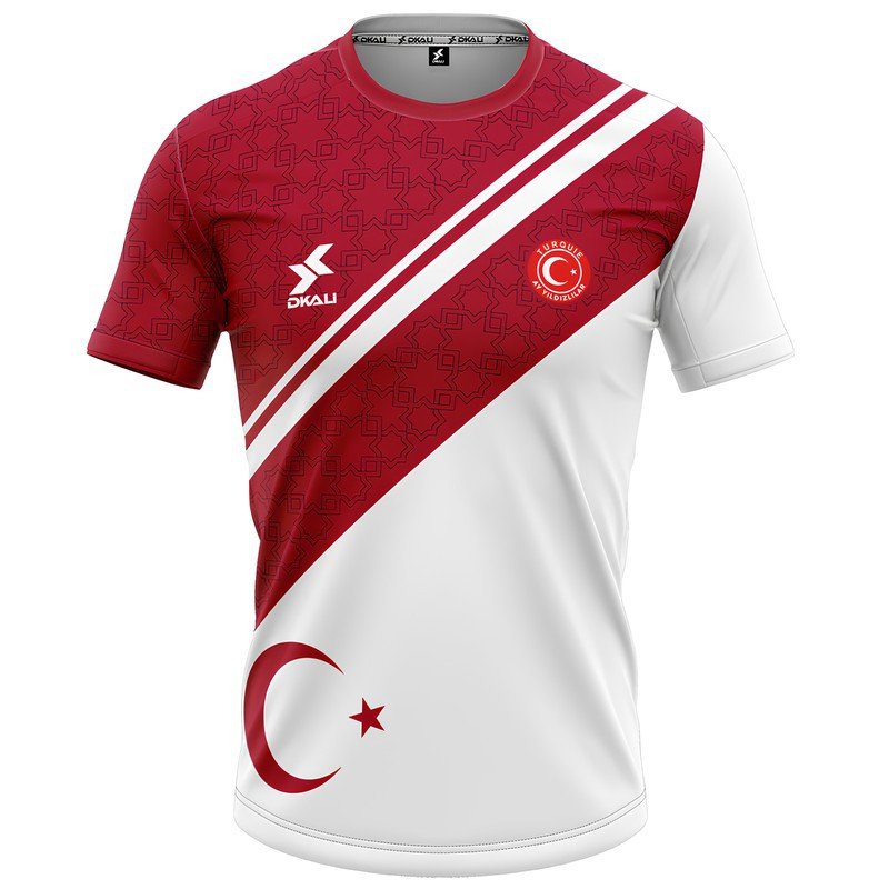 Maillot Turquie 2025 Rouge Blanc