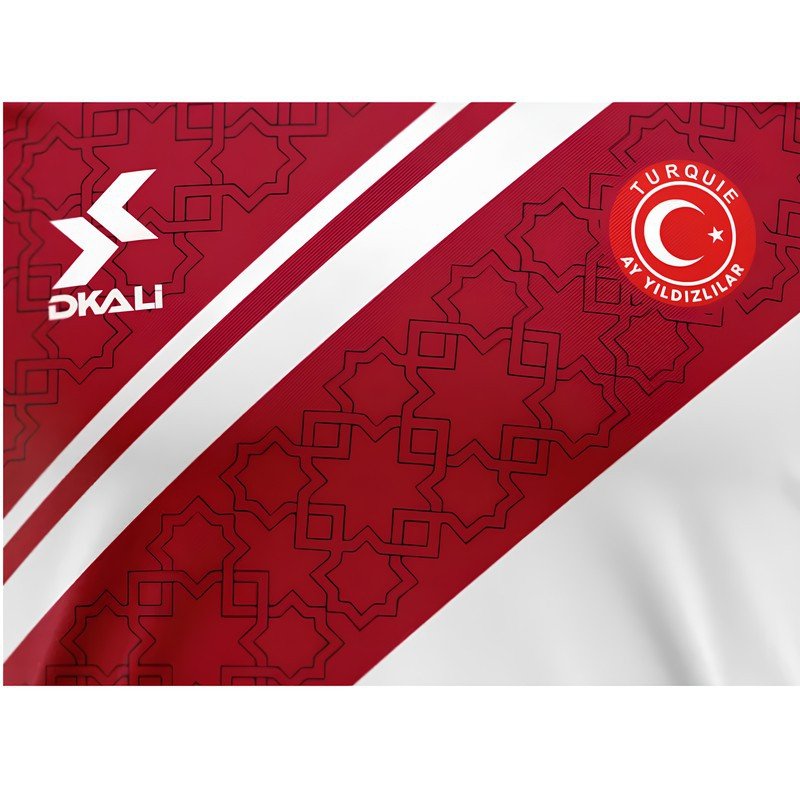  Maillot Turquie 2025 Rouge Blanc