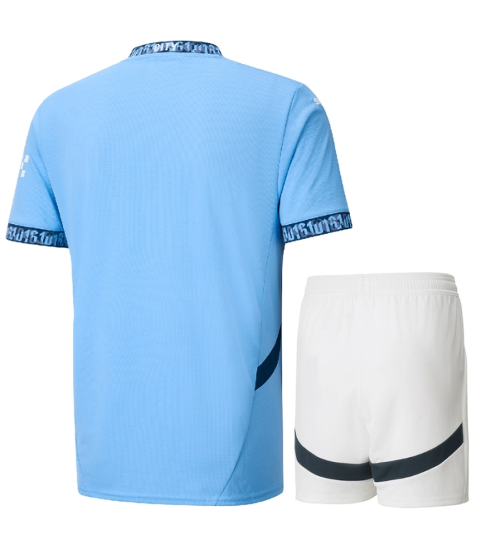 Conjunto Manchester City camiseta y Pantalón Corto 2024/2025 Primera