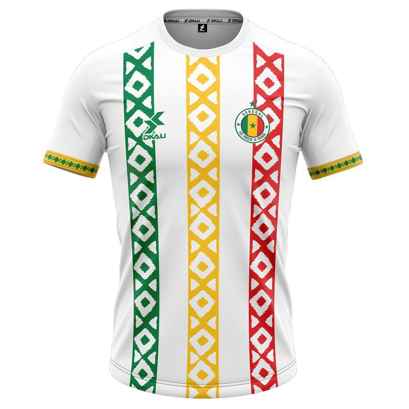 Maillot Sénégal 2025 Blanc