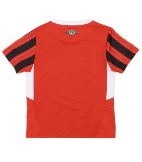 Conjunto Camisola Calções Meias AC Milan Criança Pequena 2024/2025 Principal