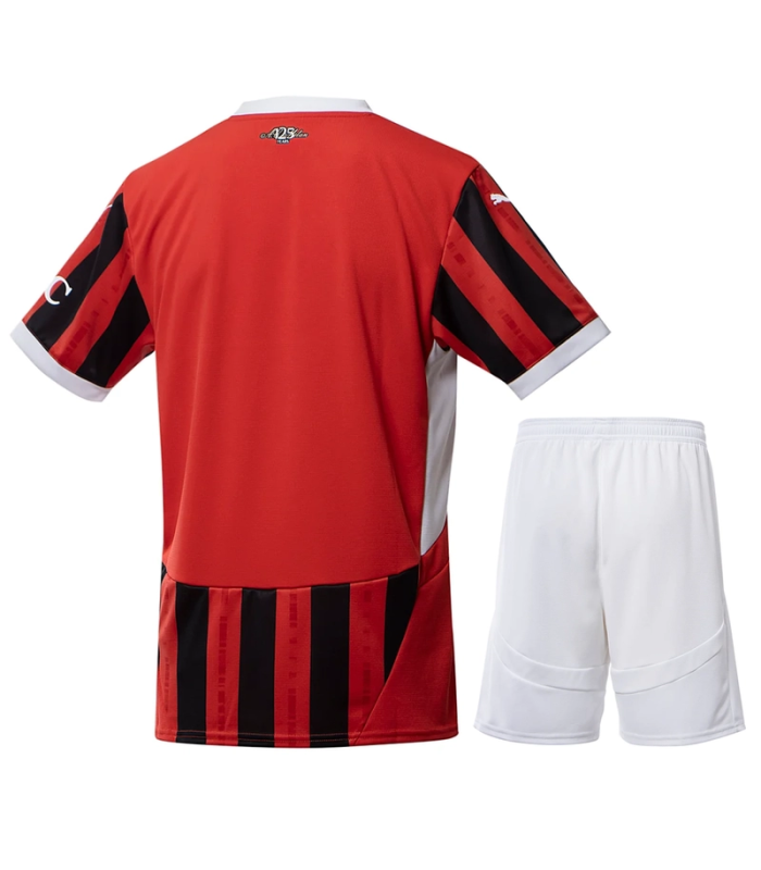 Conjunto AC Milan camiseta y Pantalón Corto 2024/2025 Primera