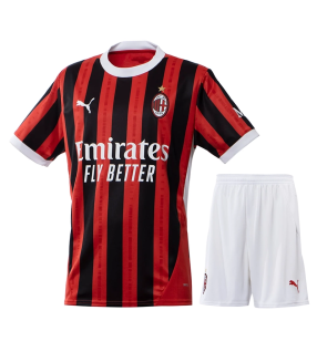 Conjunto AC Milan Camisa e Calção 2024/2025 Principal