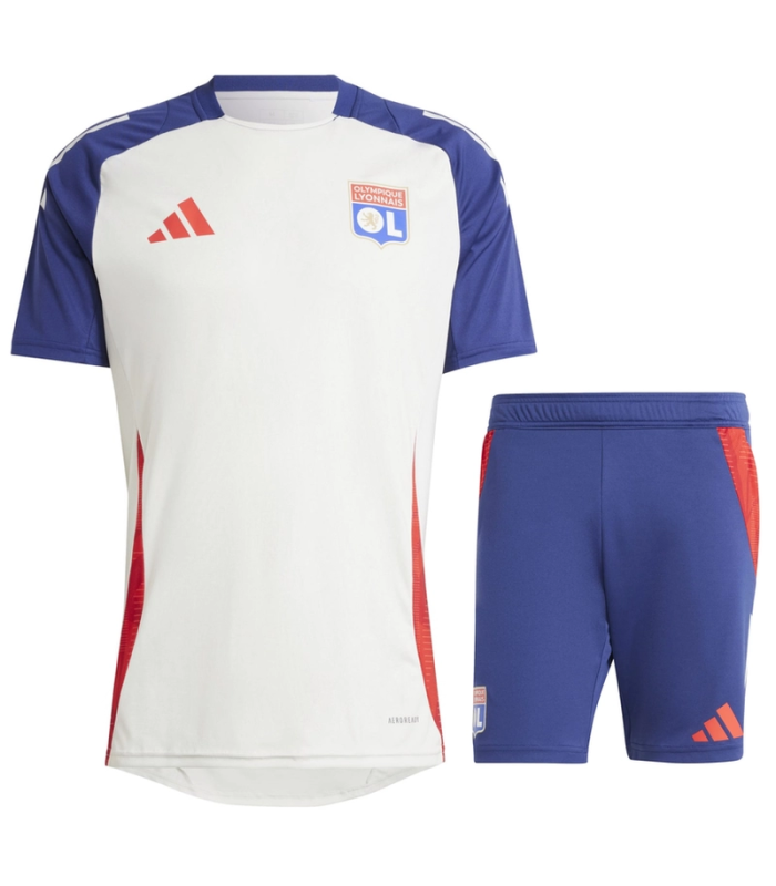 Conjunto OL Olympique Lyon Camisa e Calção 2024/2025 Treino