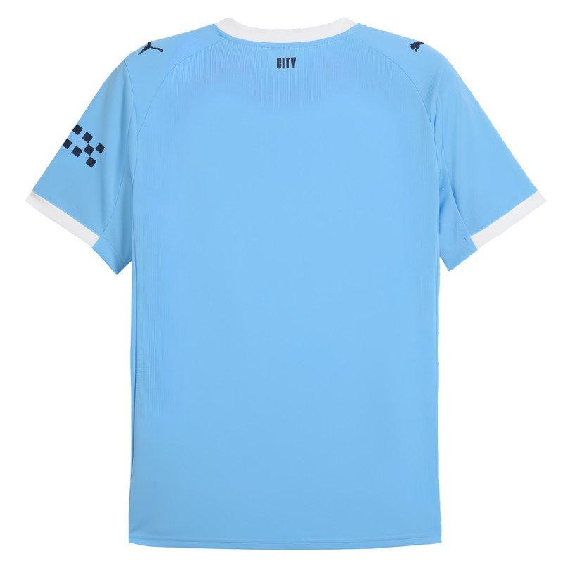 Manchester City Kids jersey Shirt 2025/2026 - Puma - Vue 2  Manchester City Kids jersey Shirt 2025/2026 - Puma - Vue 2