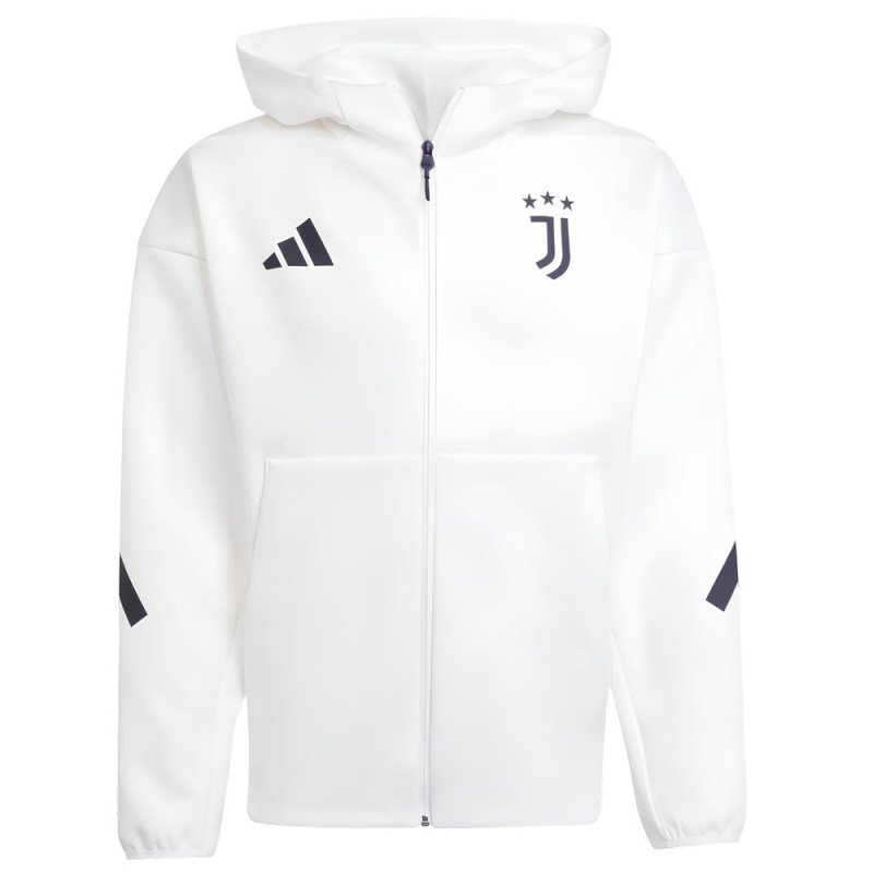 Juventus 2025/2026 Hooded Jacket - Adidas - Vue 1