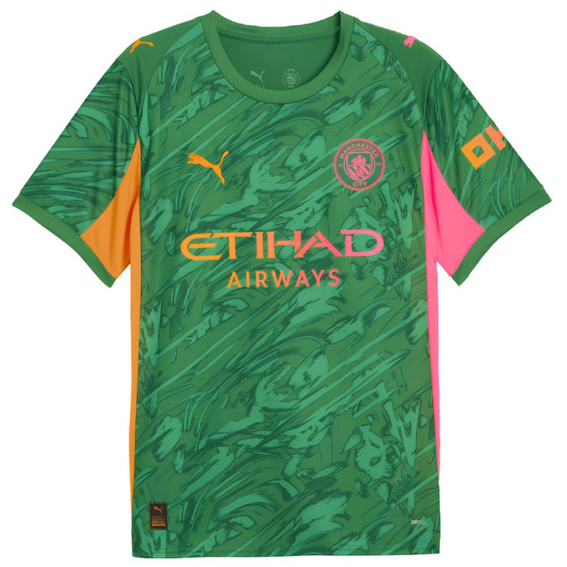 Goalkeeper Manchester City jersey Shirt 2025/2026 Home - Puma - Vue 1