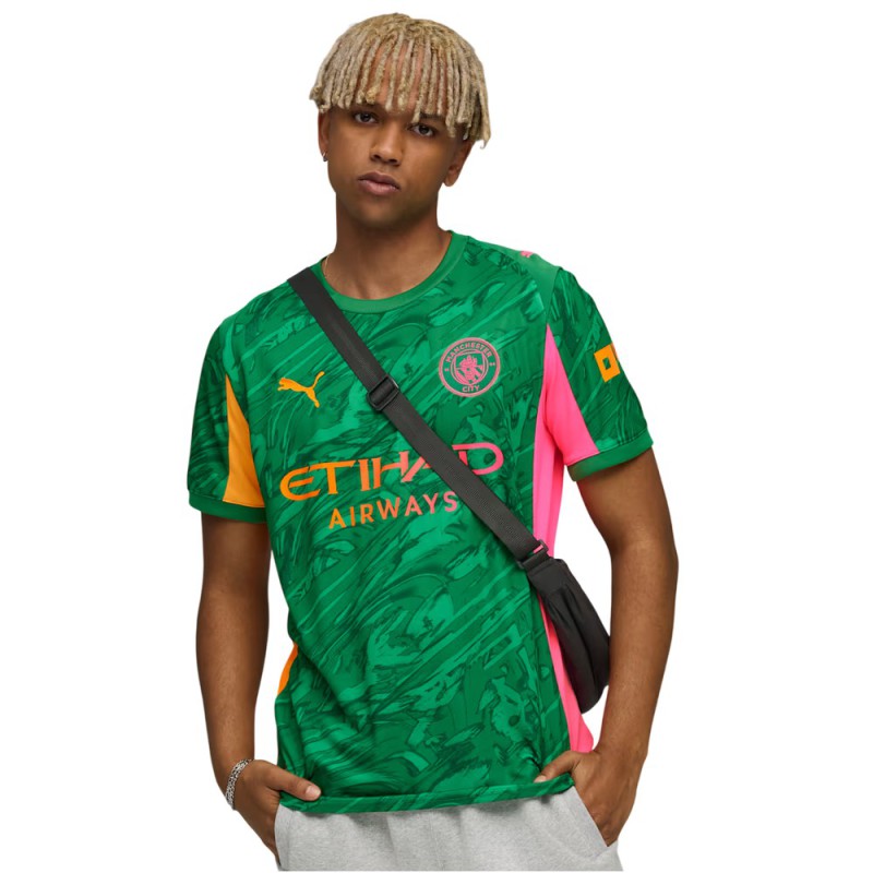  Goalkeeper Manchester City jersey Shirt 2025/2026 Home - Puma - Vue 2