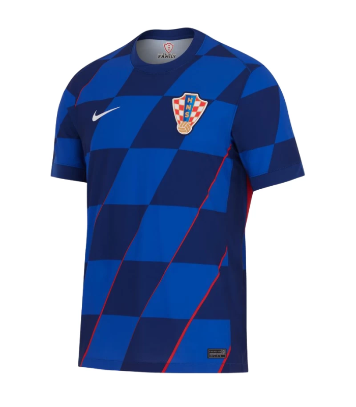 Camiseta Croacia EURO 2024/2025 Segunda