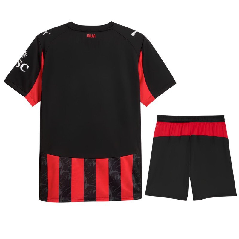  AC Milan Kids Kit 2025/2026 Shirt jersey Short Home - Puma
