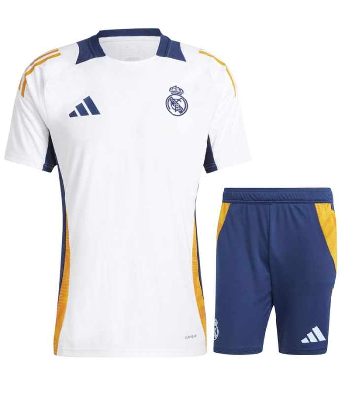 Conjunto Real Madrid camiseta y Pantalón Corto 2024/2025 Entrenamiento