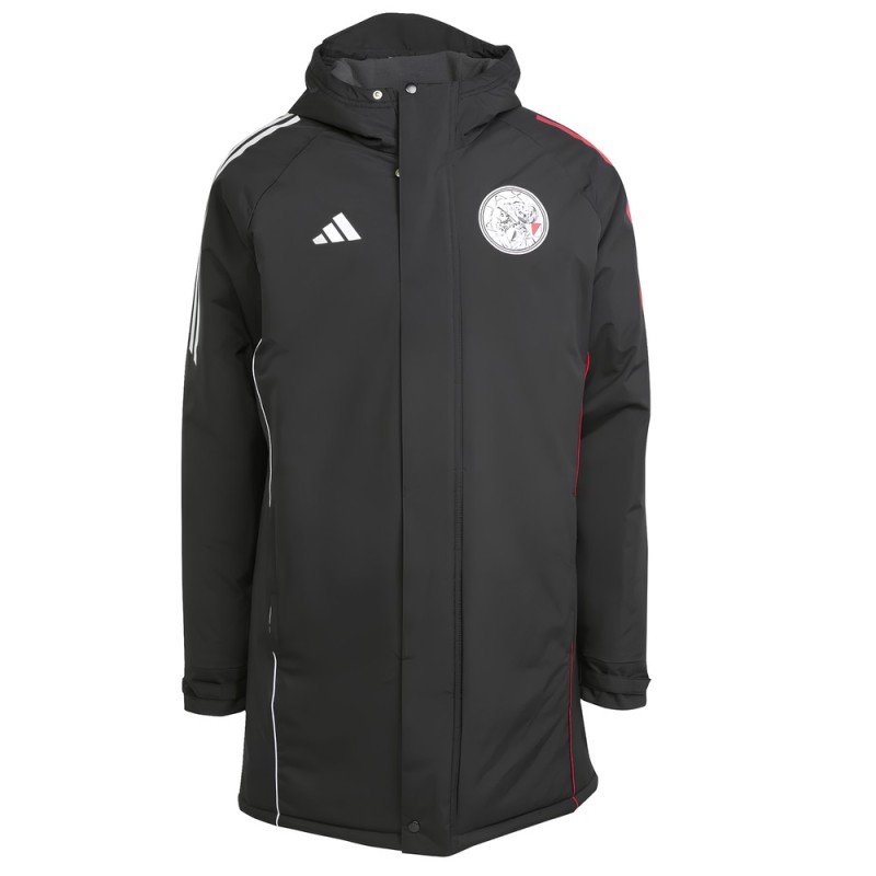  Ajax Amsterdam 2025/2026 Hooded Puffer Jacket - Adidas