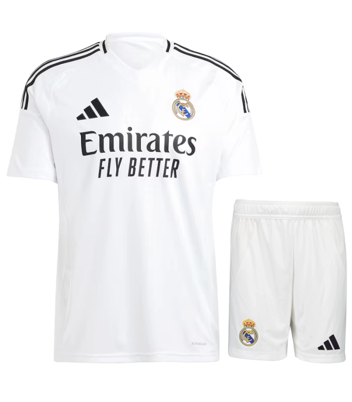 Conjunto Real Madrid camiseta y Pantalón Corto 2024/2025 Primera