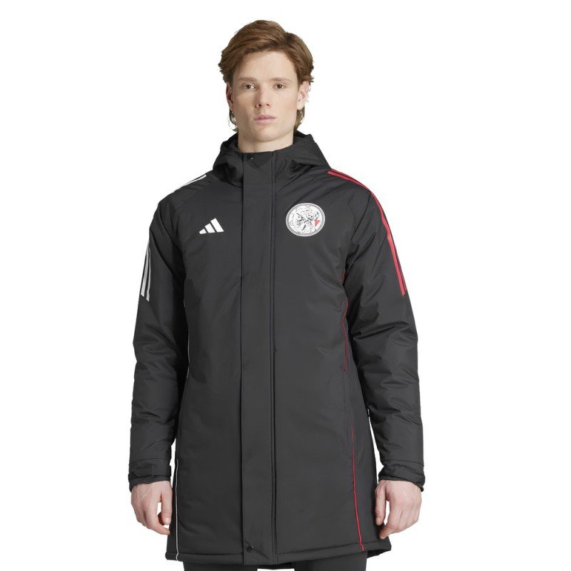  Ajax Amsterdam 2025/2026 Hooded Puffer Jacket - Adidas