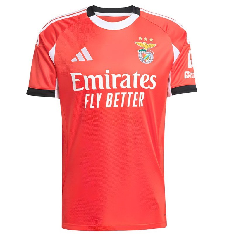 Benfica Lisbon Kids Shirt jersey 2025/2026 Home - Adidas Benfica Lisbon Kids Shirt jersey 2025/2026 Home - Adidas