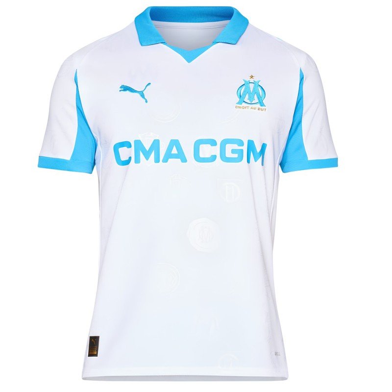 OM Olympique Marseille Shirt jersey 2025/2026 Home - Puma OM Olympique Marseille Shirt jersey 2025/2026 Home - Puma