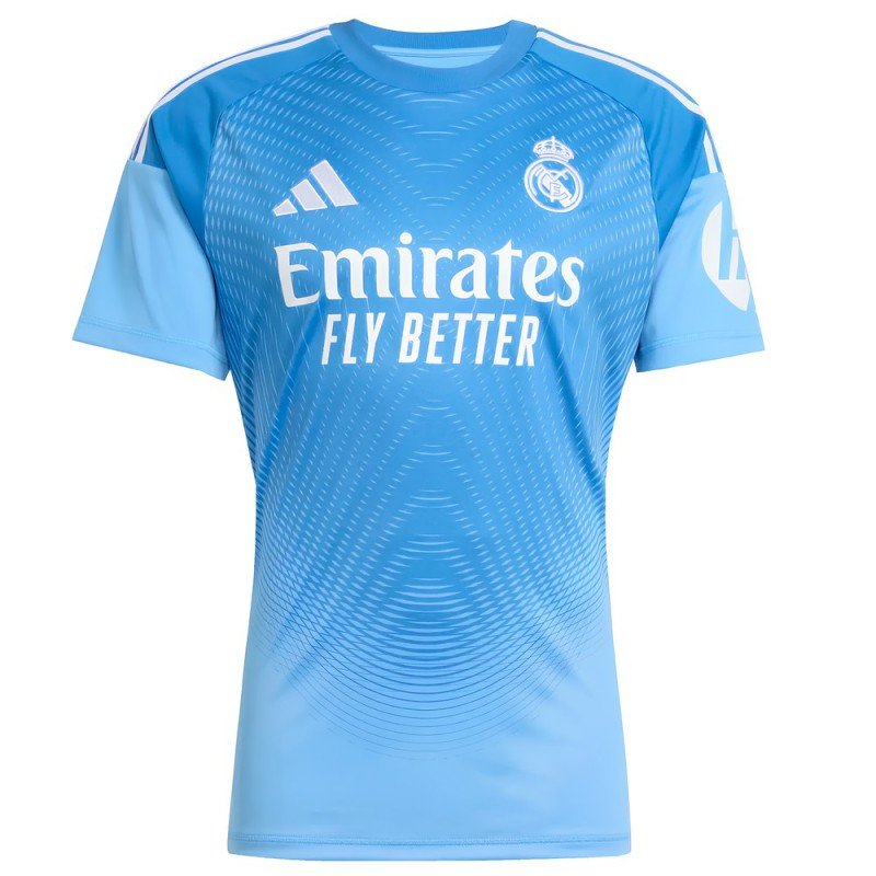 Goalkeeper Real Madrid Kids Shirt jersey 2025/2026 Home - Adidas Goalkeeper Real Madrid Kids Shirt jersey 2025/2026 Home - Adidas
