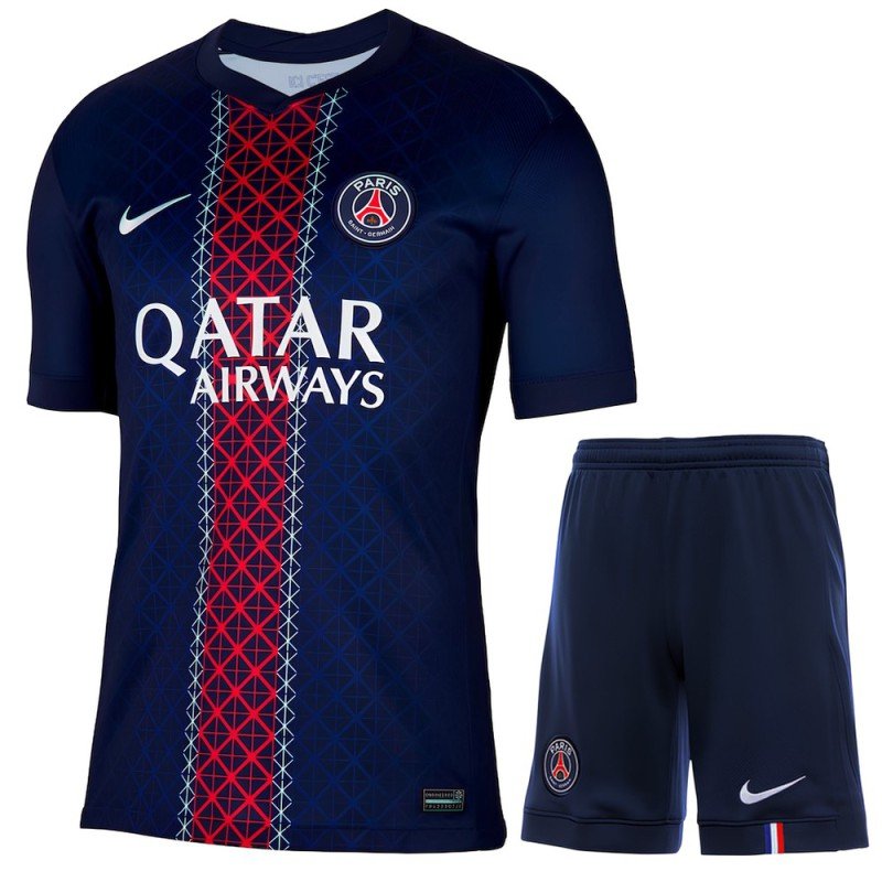 PSG Paris Saint-Germain Kids Kit 2025/2026 Shirt jersey Short Home