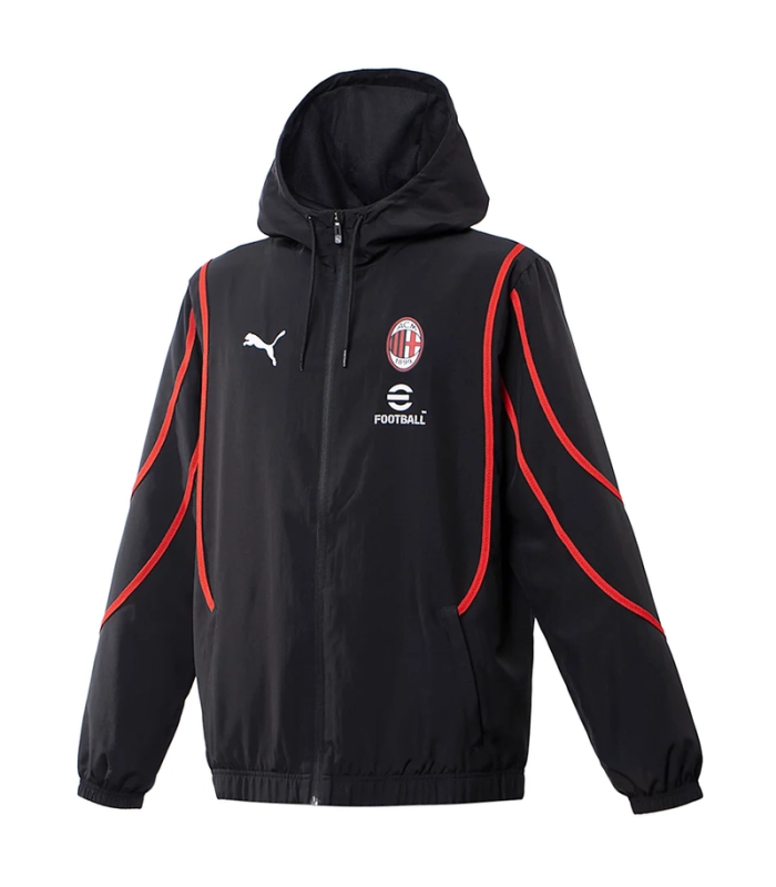 Giacca con Cappuccio AC Milan 2024/2025