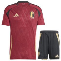 Ensemble Maillot Short Belgique Enfant EURO 2024/2025 Domicile