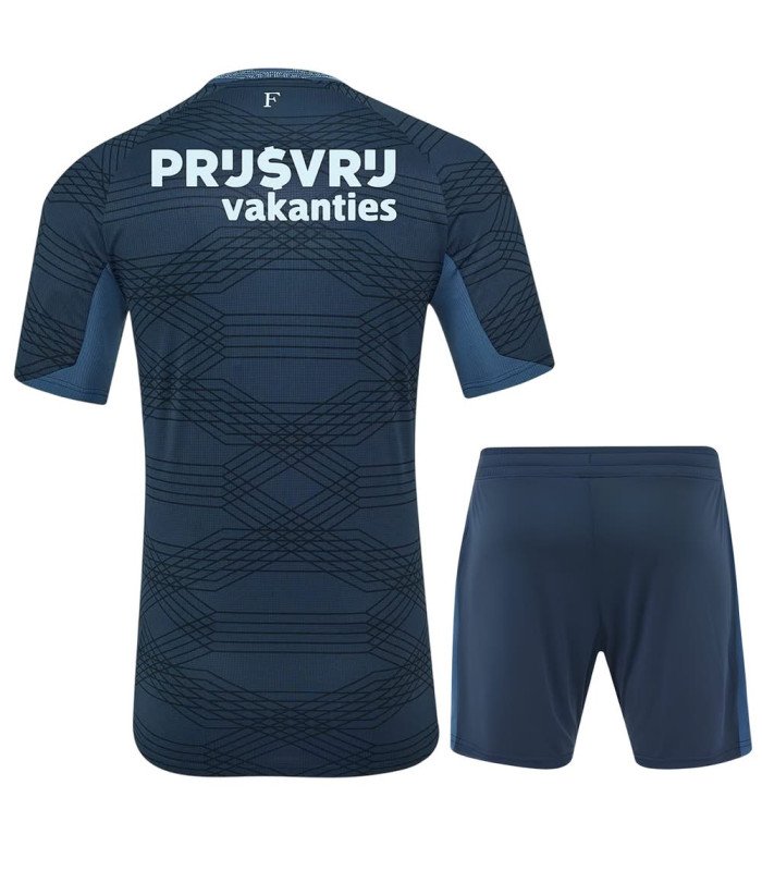 Feyenoord Tenue Korte Broek 2025/2026 Uit - Castore