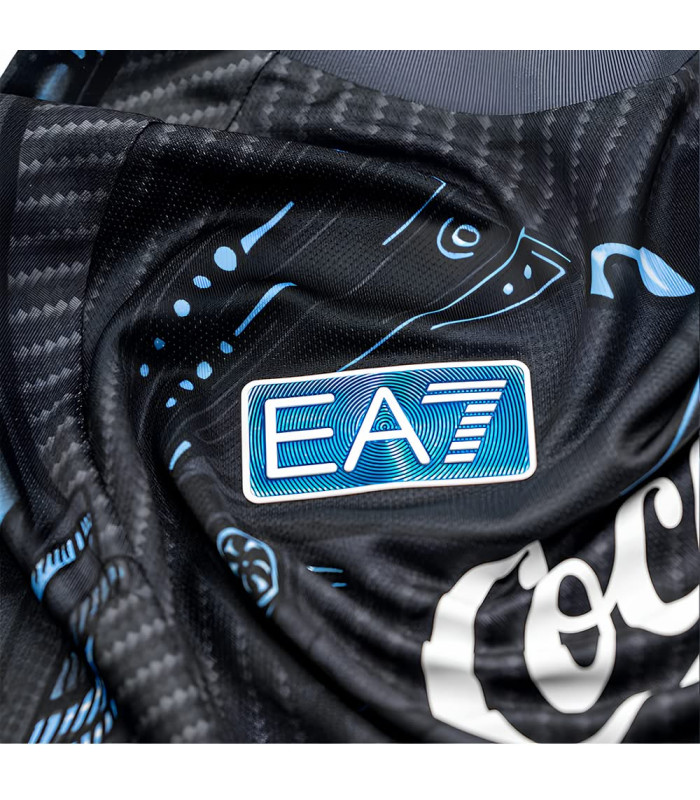  Napels Shirt 2025/2026 Training - EA7 Emporio Armani