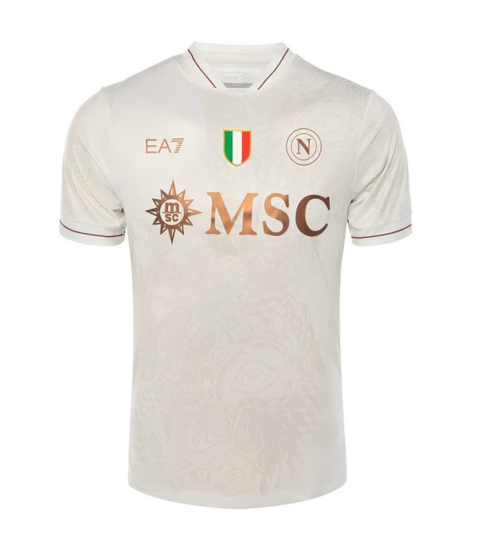  Napels Shirt 2025/2026 Uit - EA7 Emporio Armani