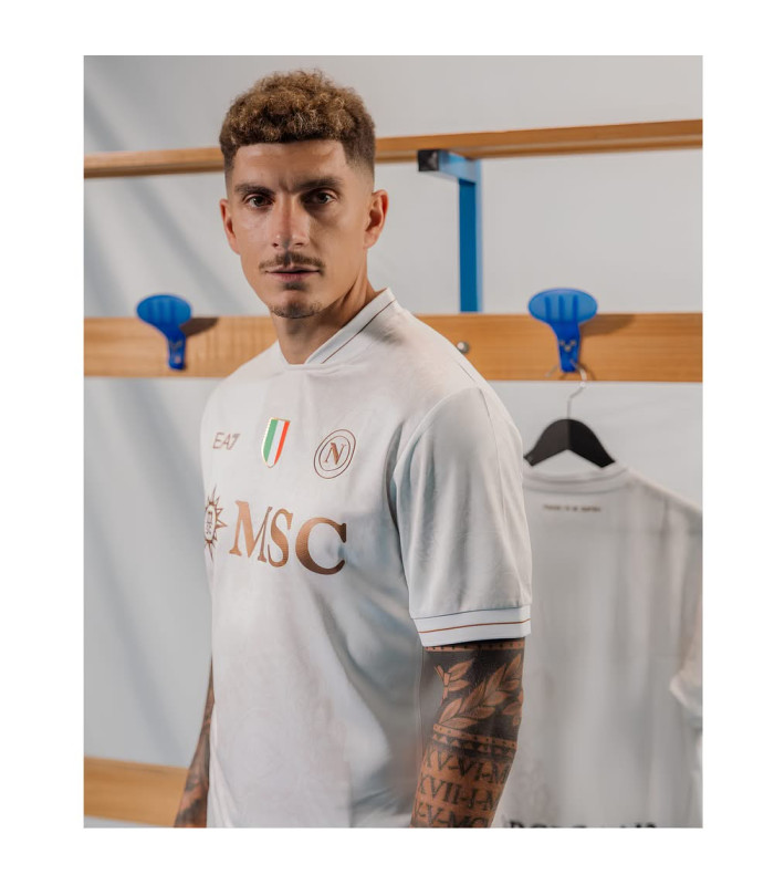  Napels Shirt 2025/2026 Uit - EA7 Emporio Armani