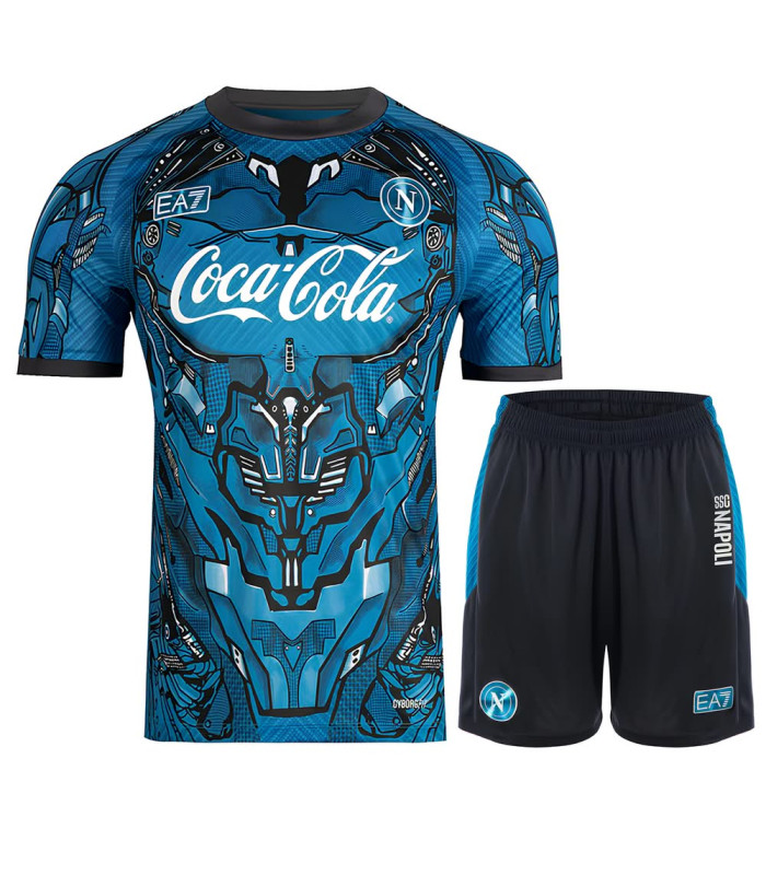  Napels Tenue Shirt Korte Broek 2025/2026 Training - EA7 Emporio Armani