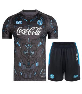  Napels Tenue Shirt Korte Broek 2025/2026 Training - EA7 Emporio Armani